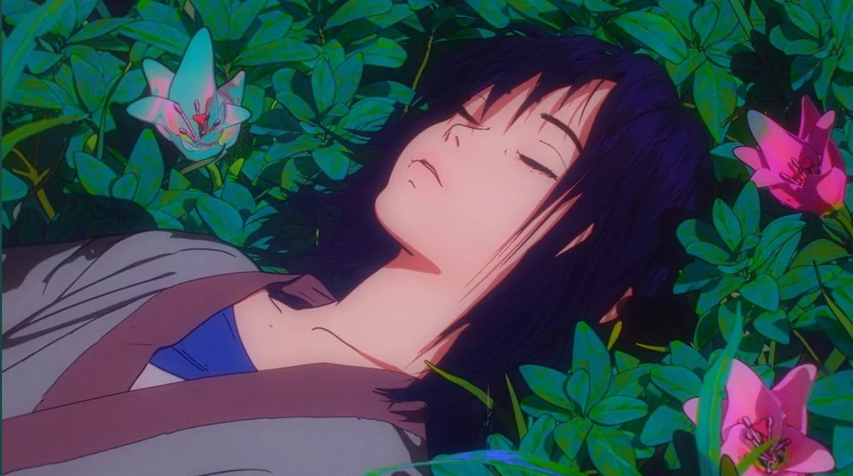 Mirai in flowers